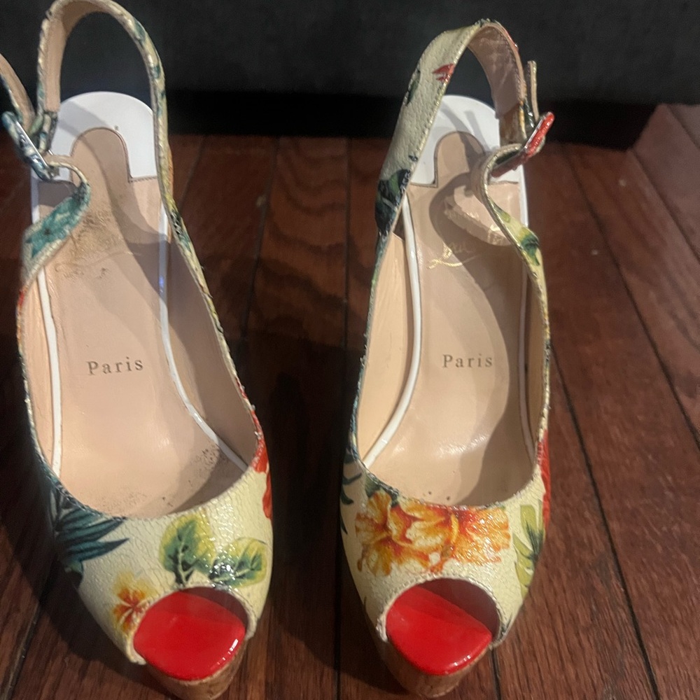 Christian Louboutin wedges size 36